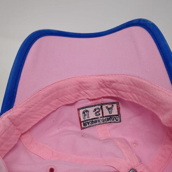 Washington USA Slideback Baseball Cap Pink One Size Adjustable Embroidered - Picture 8 of 9